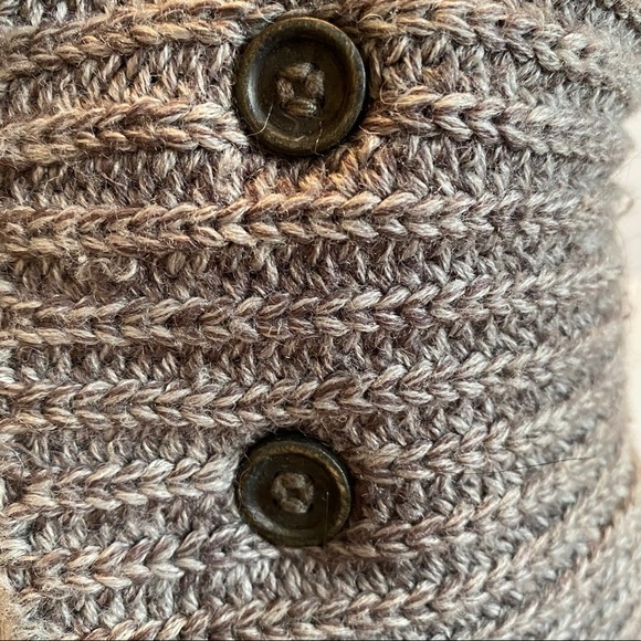 UGG Classic Cardy Knit Boots 5 Gray - Picture 8 of 9